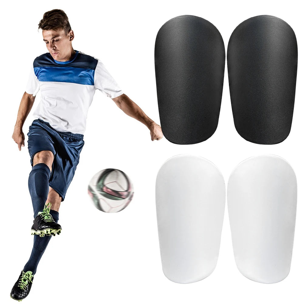 1 Pair Mini Football Shin Pad Wear-Resistant Shock Absorbing Leg Protector Lightweight Portable Soccer Training Shank Board