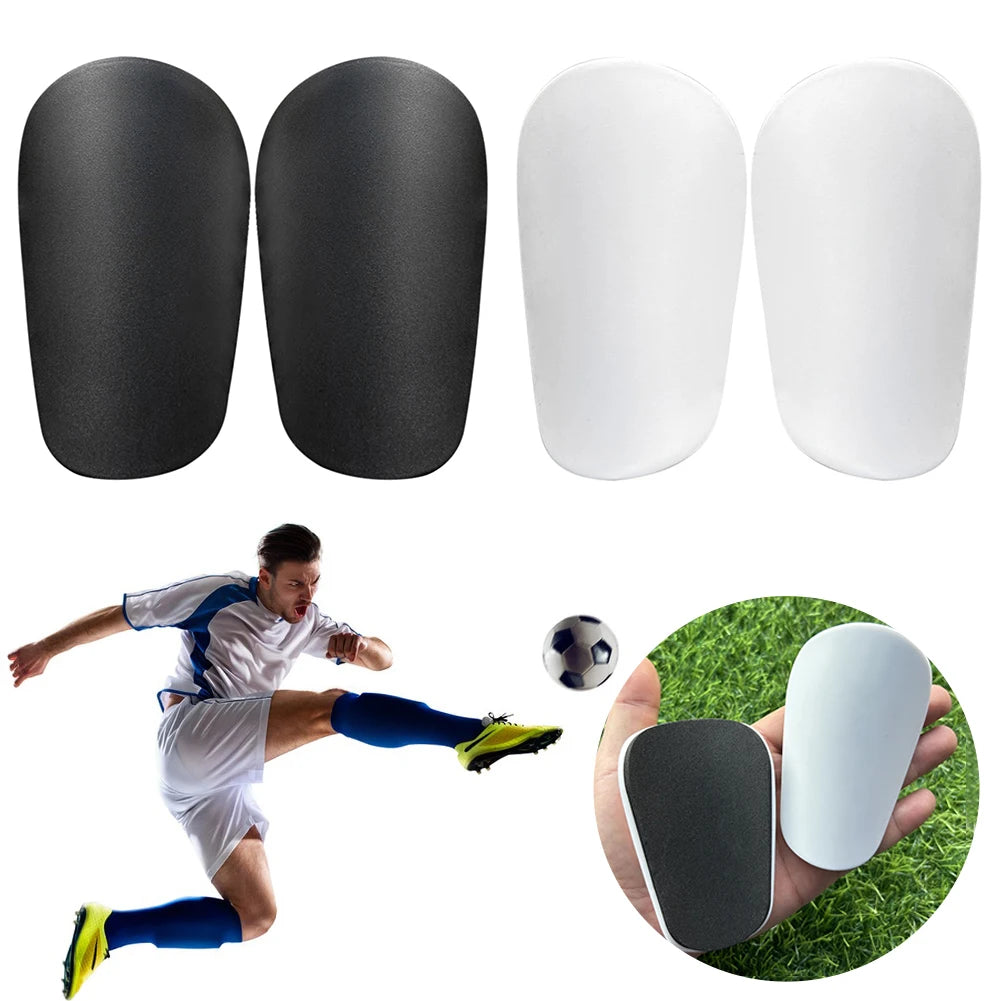 1 Pair Mini Football Shin Pad Wear-Resistant Shock Absorbing Leg Protector Lightweight Portable Soccer Training Shank Board